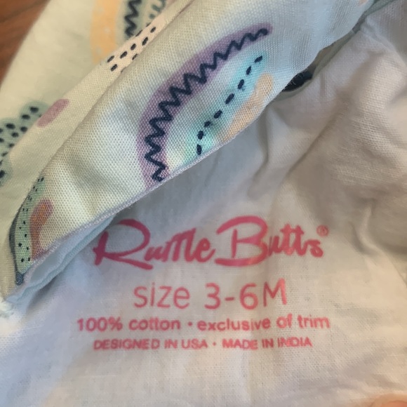 Ruffle Butts single ruffle swing top - Picture 7 of 7